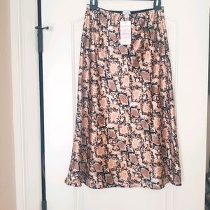 Peyton Jenson Elode Snake print skirt